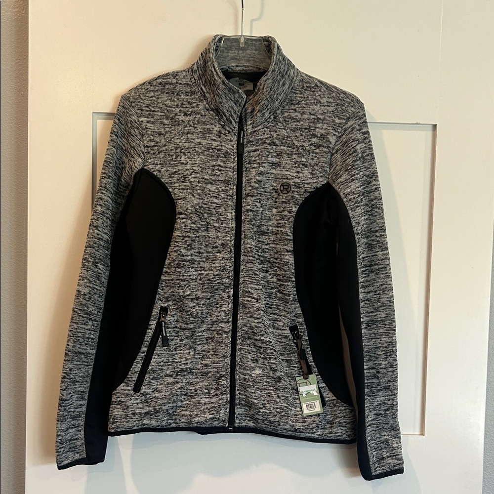 Roper Women's Heather Gray and Black Jacket